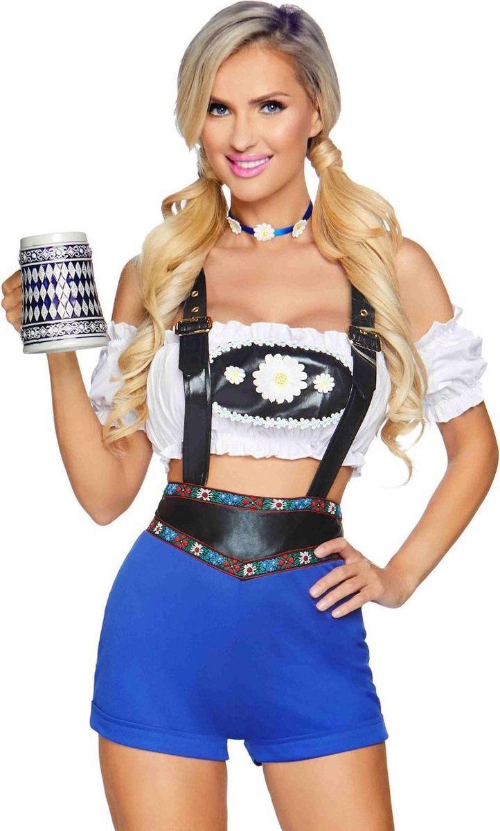 Leg Avenue Lederhosen Vrouw - Polyester - EAN: 0714718545387