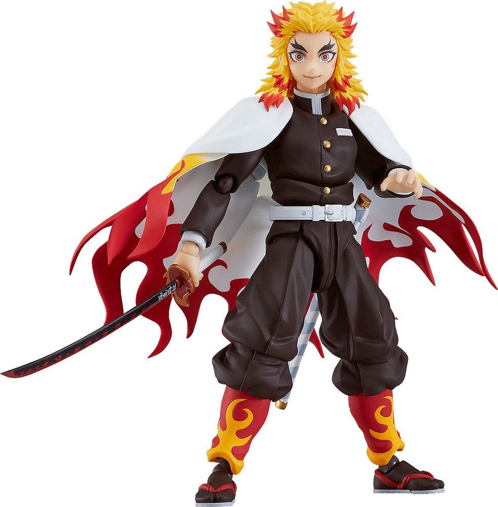 GoodSmile Company Demon Slayer Kimetsu no Yaiba Figma - Kyojuro Rengoku