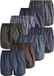 Next - Heren - Set van 8 geweven boxershorts - Blauw