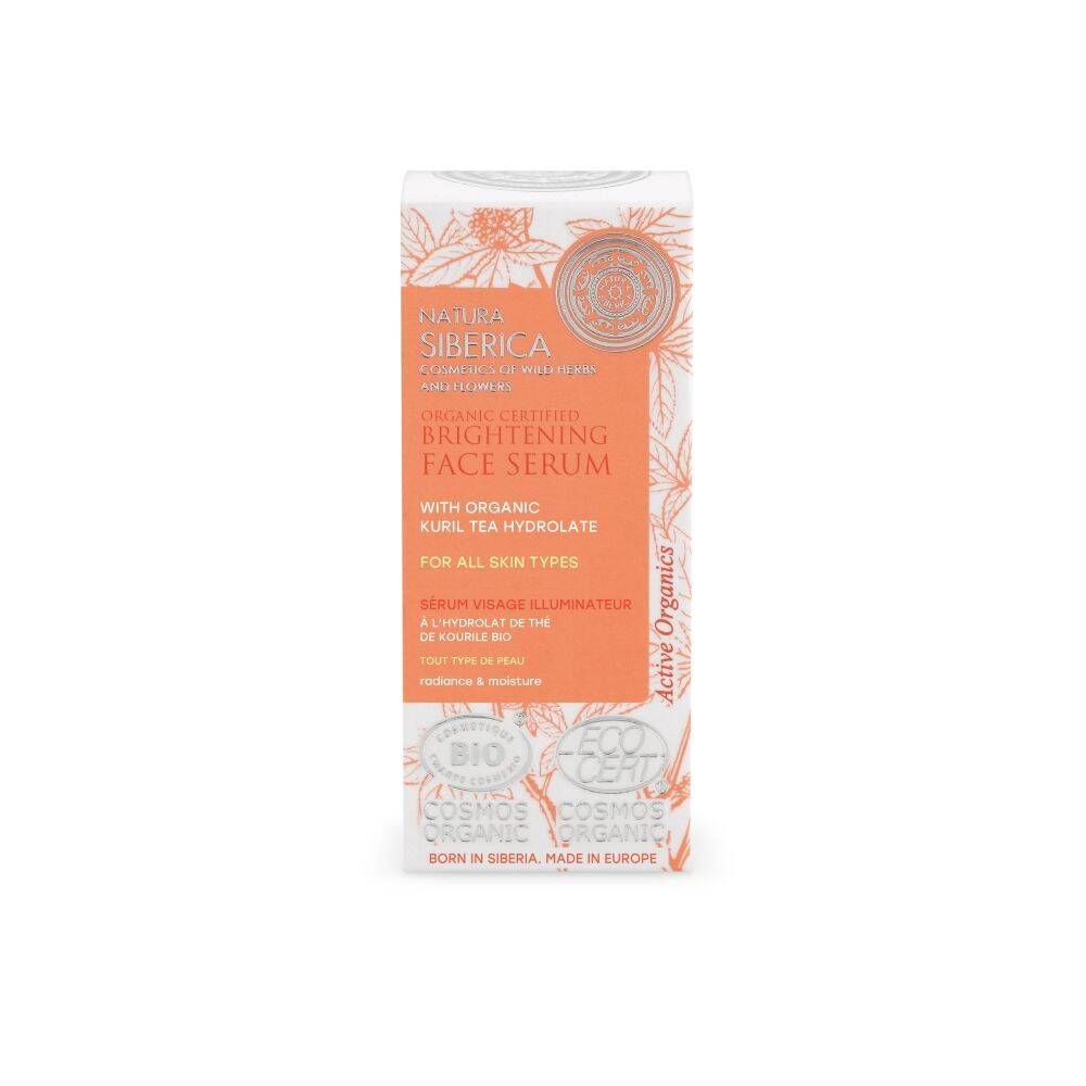 Natura Siberica Organic Certified Brightening Face Serum - 15 ml