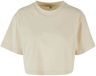 Build your Brand Ladies Short Oversized Tee BY264 - Sand - XXL