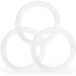 Qwetch Silicone afdichtingsring (x3)