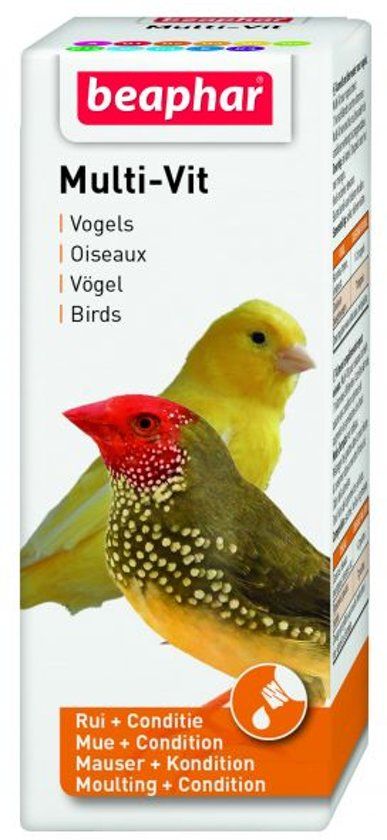 BEAPHAR Multi-Vitamine Vogel - 50 ml