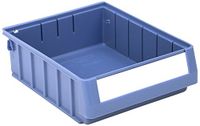 BITO Plankkast RK3209, 23,4 x 9 x 3 cm, 8 stuks, blauw, 1434