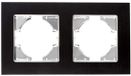 Onlex Cadre en aluminium 2 éléments Horizontal Noir
