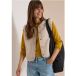 cecil Teddy bodywarmer met softshelldetails