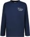 Vingino Icon-basic-ls Jongens T-shirt Korte mouw Katoen Dark Blue Maat 128