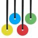 Football Goals Set - 4 Training Plates met Aanpasbare Doel Disc