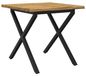 Table à manger Acacia Live Edge 60 x 55 x 75 cm Bois massif