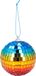 Boland - Set 6 discoballen (XS) regenboog - Glitter & Glamour - Glamour - 80's