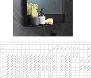 INK SP23 Spiegel - 70x120cm - LED - Colour Changing - Dimbaar - Organisch - Mat Wit