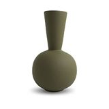 Trumpet vaas 30cm Olive