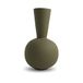 Trumpet vaas 30cm Olive