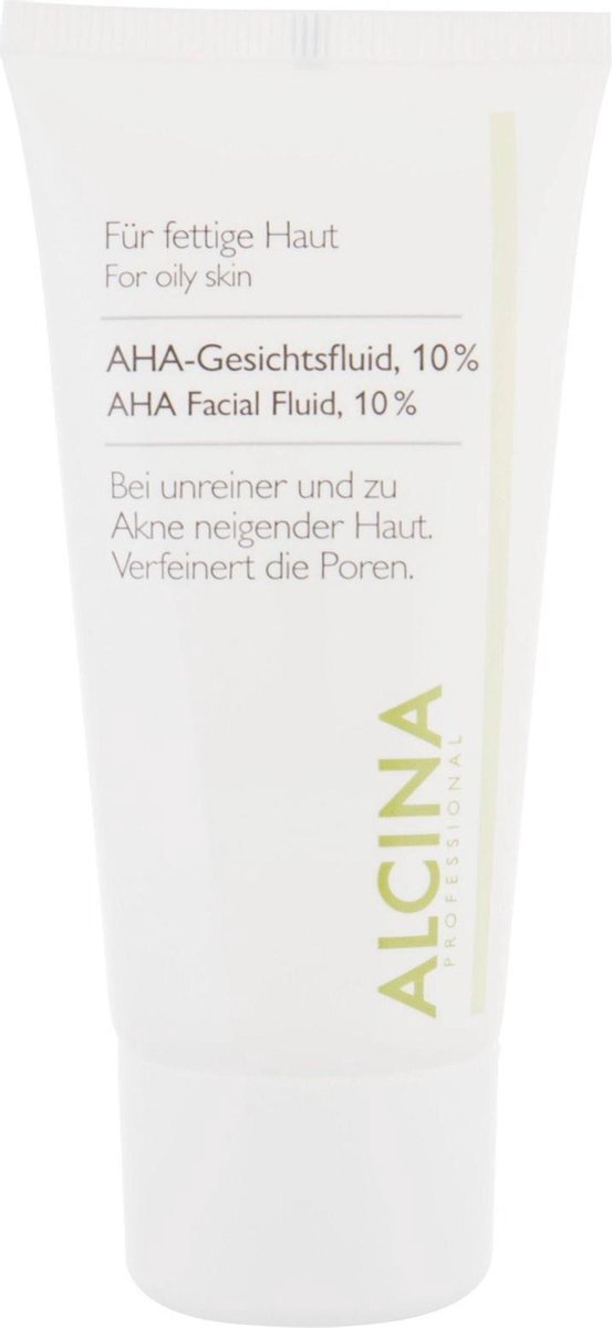 Alcina AHA-gezichtsvloeistof 10% 2x50 ml