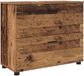 vidaXL Badkamerkast Antiek Hout 76,5 x 35 x 64 cm