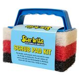 STAR BRITE Scrub Pad Kit - Handgreep met 3 Pads