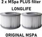 Mspa 2 x MSpa Plus filtre 2020-2022