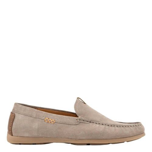 Memphis One suède mocassins taupe