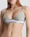 Calvin Klein Dames Triangle Unlined Triangel BH - Modern Cotton, Grey Heather, 75A