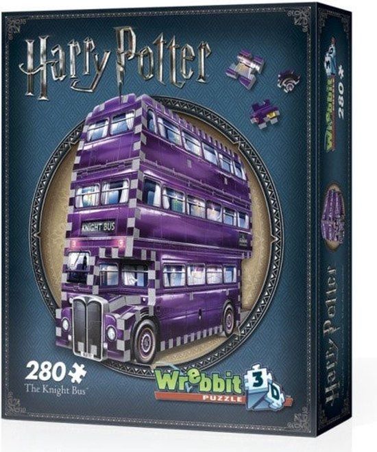 Wrebbit 3D Puzzle - Harry Potter - The Knight Bus - 256 Pieces