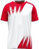 Jako Vintage Shirt Korte Mouw Kinderen - Wit / Rood