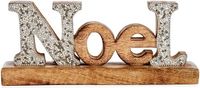 Krist+ Decoratieve figuren Noel Purpurine Hout (6,5 x 10 x 25 cm)