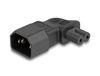 Delock 80473 IEC 60320 C14 naar IEC 60320 C7 Zwart
