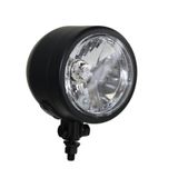 CMX CMX koplamp voor custom motorfietsen, 90mm, zwart, geschikt voor bijvoorbeeld een Cafe Racer, zoals voor Harley HD
