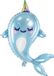 PartyDeco Walvis - 75 Centimeter