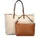 GUESS shopper Victtoria 2 in 1 Tote Natural / Cognac crème