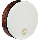 Meinl Percussion FD18T-D-TF Deep Shell Tar, Frame Drum met kunststofvacht, diameter, bruin burl 14 inch