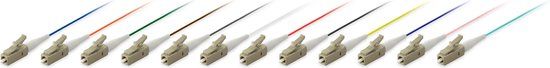 Equip Glasvezel kabel 2 meter LC OM2 Meerkleurig