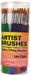 Royal & langnickel Royal Brush Manufacturing, Inc. R&L Artist Golden Taklon Flat - 144 Canister Pack