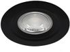 BES LED Brinton LED Inbouwspot - 7W 630lm - IP54 - Warm Wit 3000K - Rond - Zwart