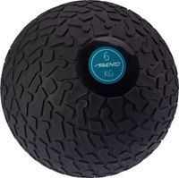 Avento Slam Bal met Profiel - 6 kg - Zwart/Blauw