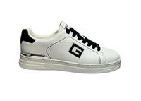 GUESS Welyar sneakers van echt leer, Wit, 41 EU