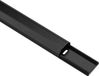 Goobay aluminium kabelgoot - 1.10 m - zwart