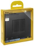 Vimar 0K03906.07 Draadloze schakelaarset Philips Friends Of Hue-serie Arké Classic, zwart