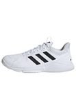 adidas heren Court Flight Indoor Shoes, Ftwr White/Core Black/Ftwr White, 41 1/3 EU