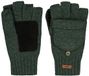 Barts Wanten Haakon Mannen Polyester Wol Groen Effen S/M Herfst/Winter