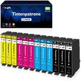 Merkloos Epson Compatibele Inktcartridges voor Diverse Epson Printers