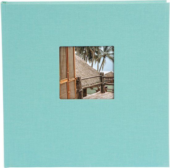 Goldbuch Bella Vista Photo Album - Aqua - 60 Pages - Classic Theme