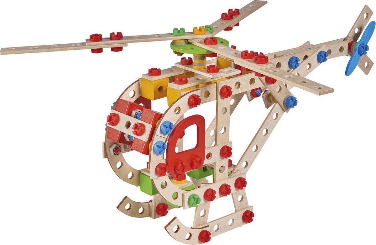 eichhorn Constructeur Helikopter - Hout - 4051902001165