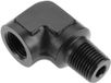 Dailygoods - Adaptateur 90 degrés - Noir - Alliage d'aluminium - 1/8 pouce