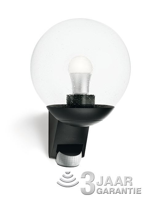 Steinel Sensor buitenverlichting met bewegingsmelder L 585 05535 E27 Max. 60 W Zwart 230-240 V, 50-60 Hz