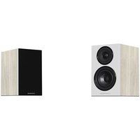 Wharfedale Diamond 12.0 Boekenplank Speakers – Stereo Hifi Set – Compact Formaat – 2-weg Luidsprekers – Passieve Speakers – Licht Eiken
