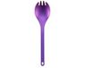 Snow Peak Titanium cuillère-fourchette violet