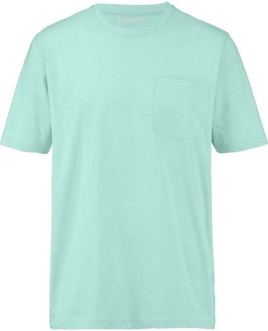 Babista heren T-shirt - 52 - groen - Katoen/Polyester - Regular Fit - Plus Size