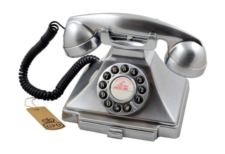 GPO Retro 1929SPUSHCHR Telefoon klassiek bakeliet jaren ’20 ontwerp