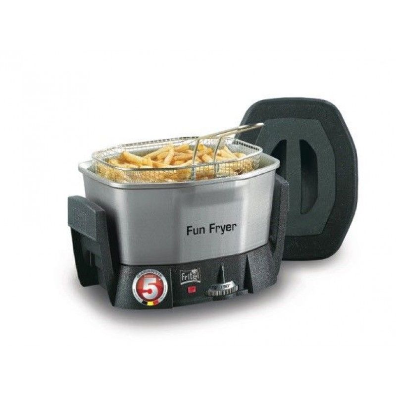 Fritel FF 1200 - 1.5L Deep Fryer - 1400W - Anthracite/Metallic